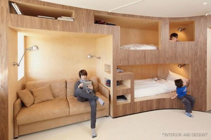 proiectarea unui apartament cu o cameră pentru o familie cu un copil 1