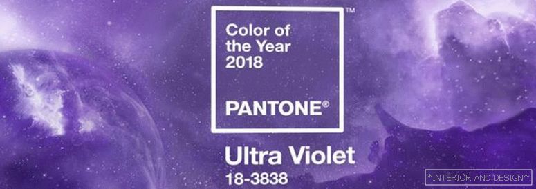 Culoarea principală a lui 2018 Ultra Violet