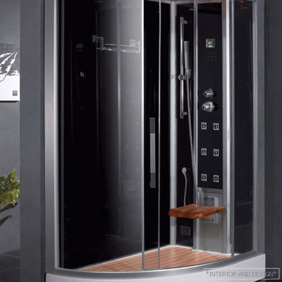 Cabină de duș cu generator de abur - 1