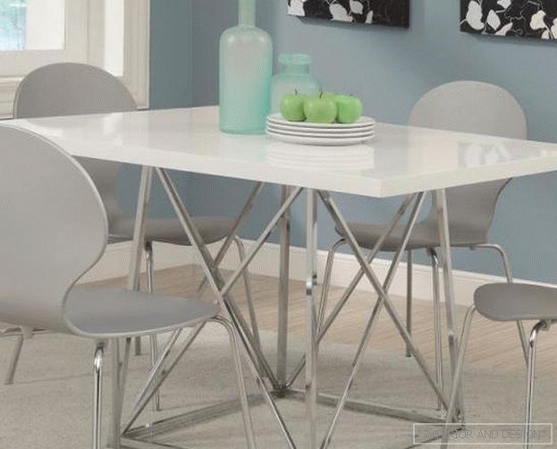 Столы для кухни с plasticовым покрытием