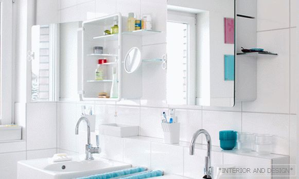 Mobilier Ikea pentru baie (dulap cu oglinda) - 2