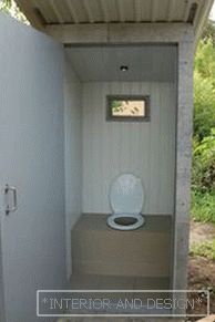 Casa de toaletă своими руками